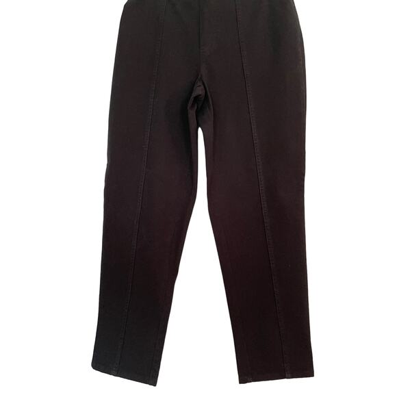 Isaac Mizrahi Live 24/7 Black Ankle Length Elastic Waist Pull on Pants Size 6 - Picture 8 of 8